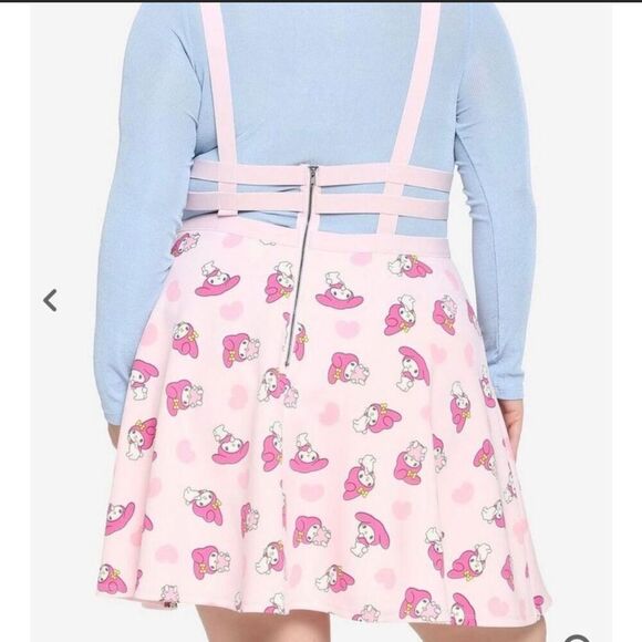 My Melody Strappy Suspender Skirt Plus Size 1 - Picture 6 of 9